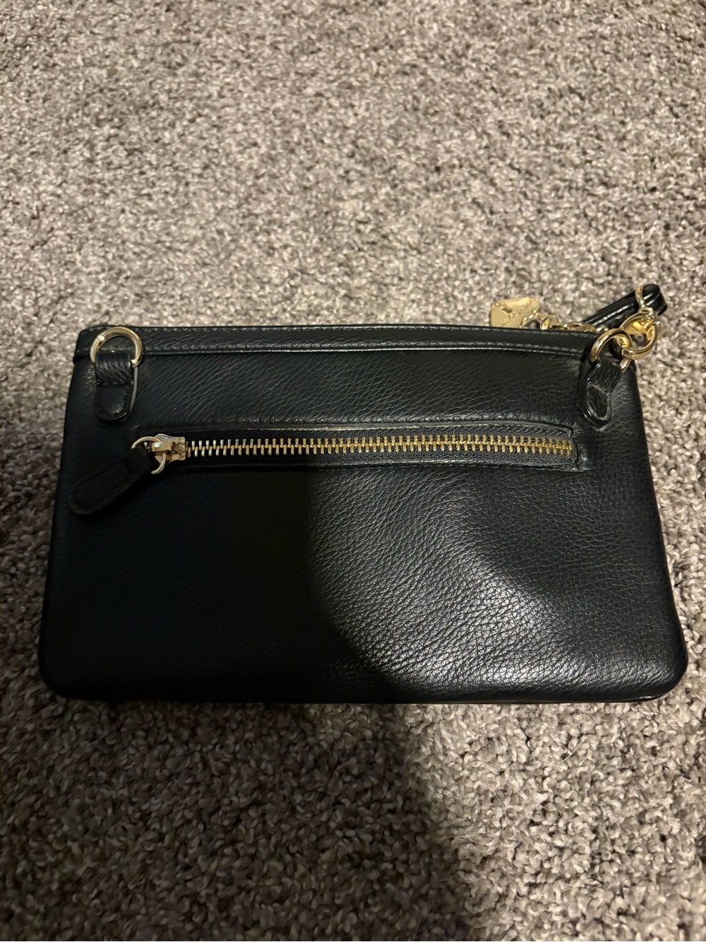 Betsey Johnson Black Floral Embroidered Wristlet Clutch - Picture 5 of 8